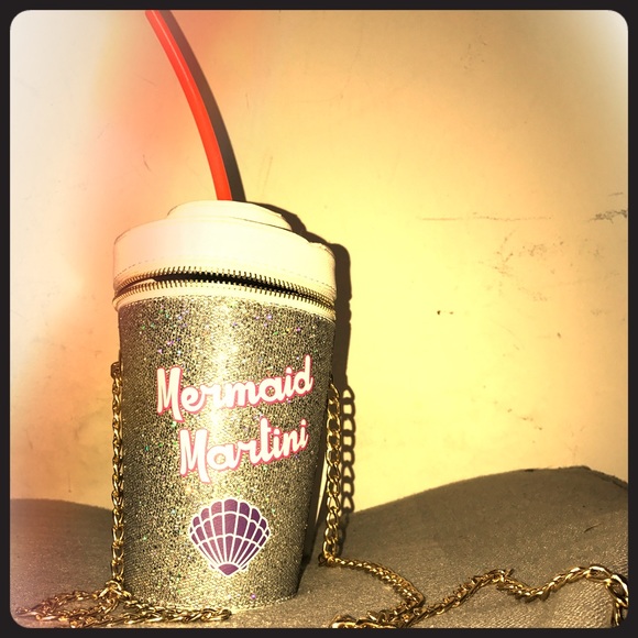 Handbags - Mermaid martini glamour cross body bag